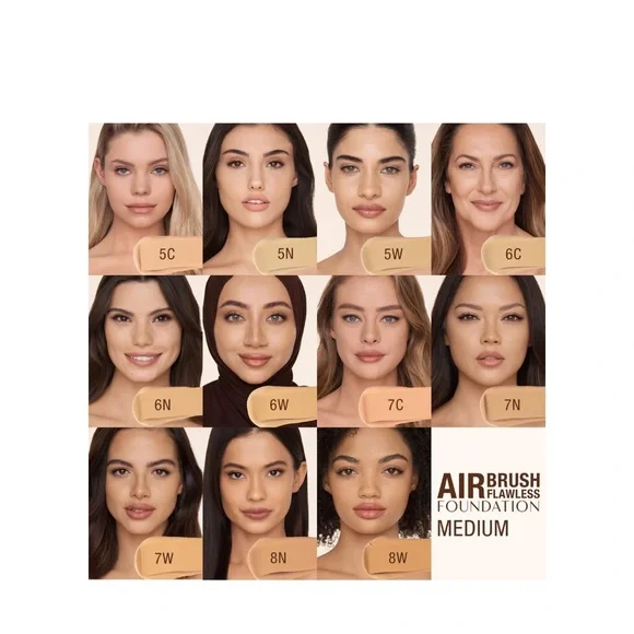 Charlotte Tilbury Airbrush Flawless Foundation, ORIGINAL 6 Warm - Picture 4 of 13